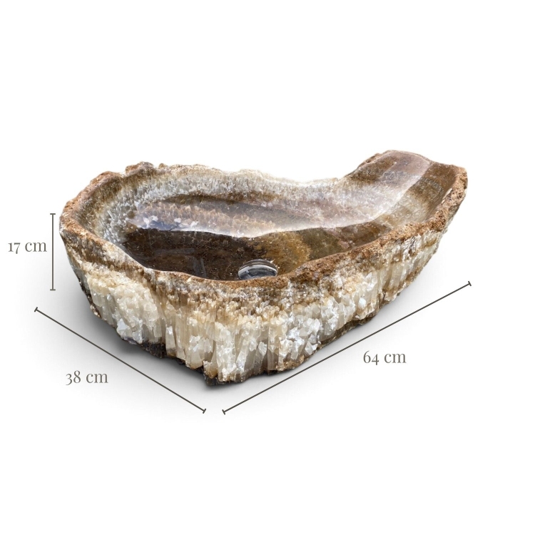 Natural Crystal Onyx Washbasin SAVINA