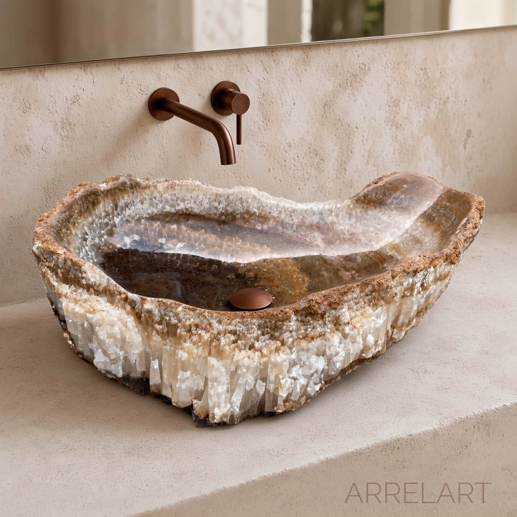 Lavabo de Onix Cristal SAVINA