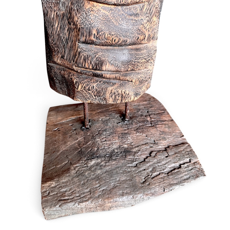 Pareja De Esculturas Artesanales TANZANIA