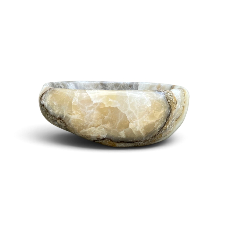 Carved Stone Washbasin PAOLO
