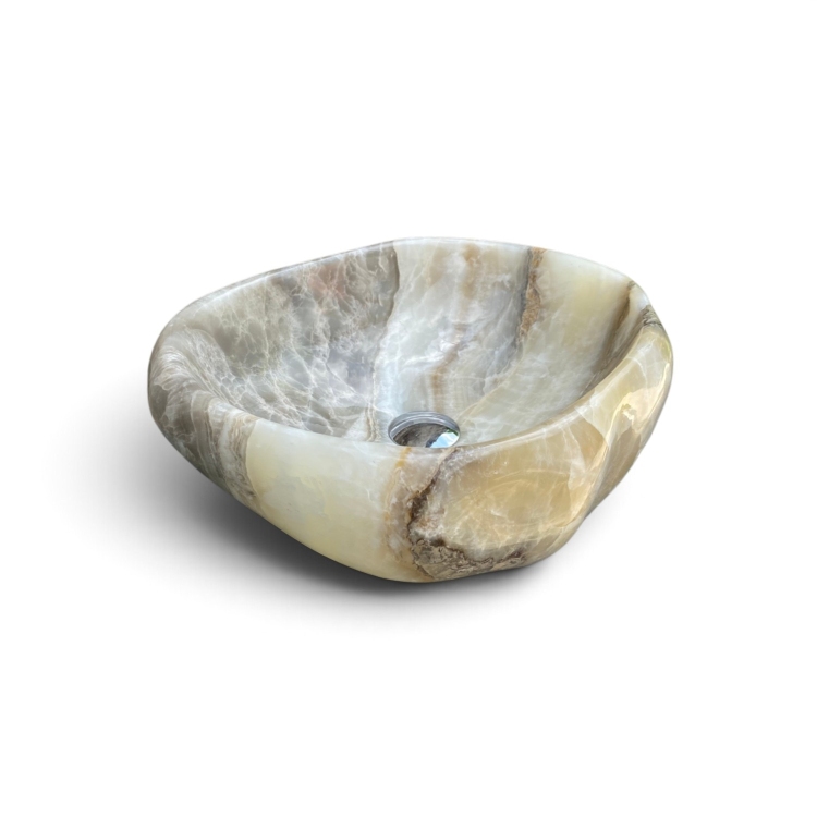 Lavabo De Piedra Natural Pulida PAOLO