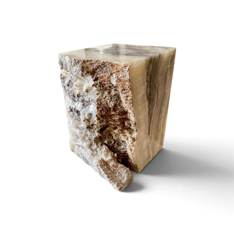 Taburete De Piedra Onix CRYSTAL