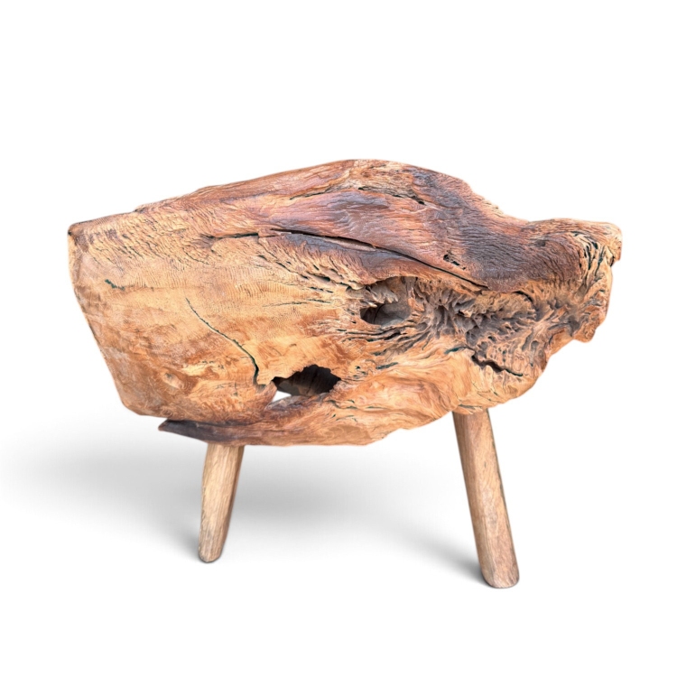 Natural Teak Wood Seat CLERMONT