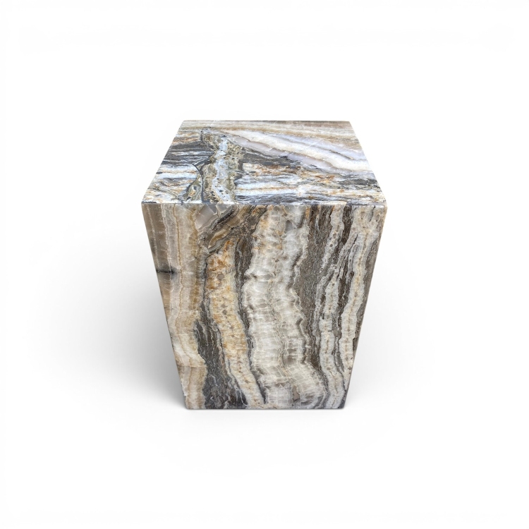 Pedestal Decorativo de Ónix LIUBLIANA