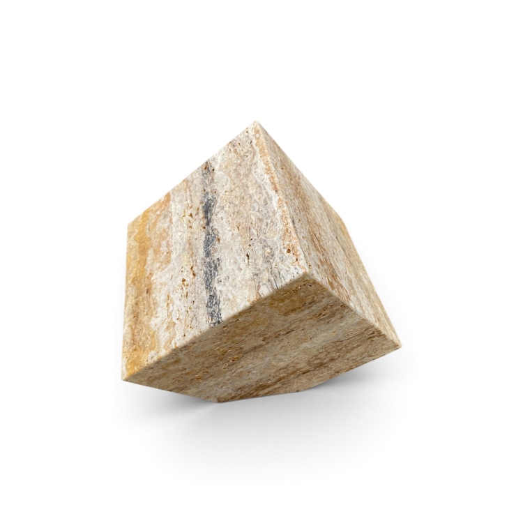 Cubo Decorativo de Piedra de Onix MALTA