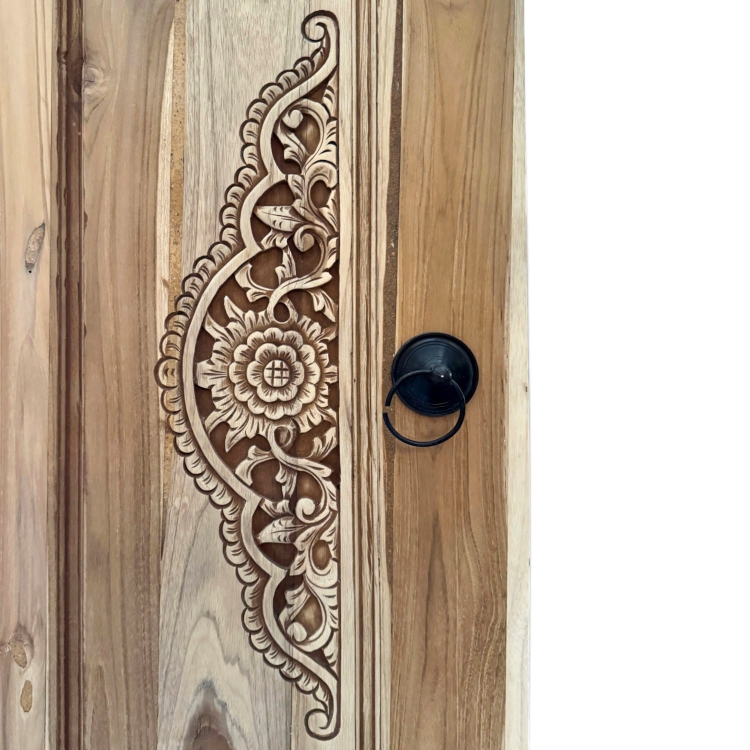Puerta Decorativa De Teca GEBYOK