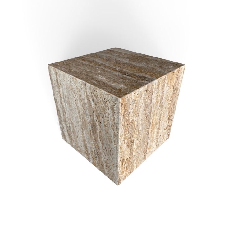 Objeto Escultural de Onix Travertino KALAHARI