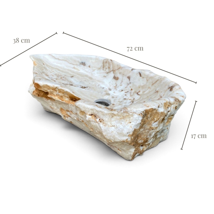 Natural Onyx Sink SIRACUSA