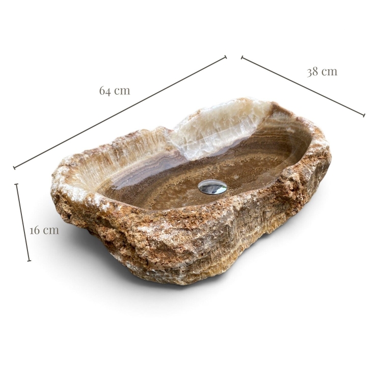Translucent Stone Sink OSTUNI
