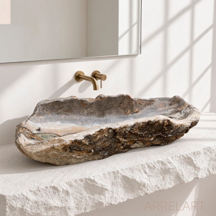 Lavabo Grande de Piedra AINSA