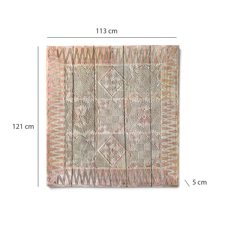 Panel Decorativo Tallado Toraja SULAWESI