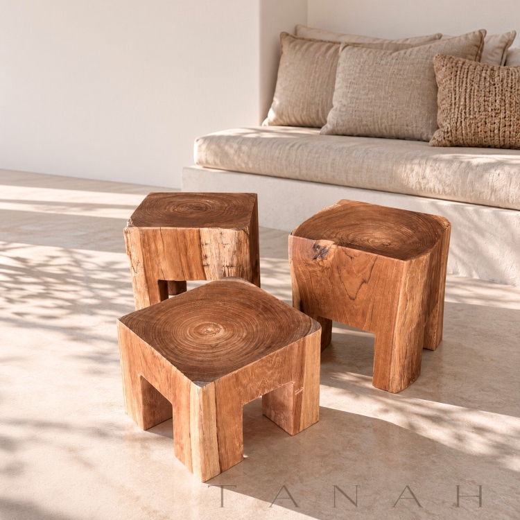 Set de Mesas de Madera PADUA