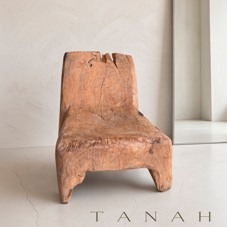 Asiento Decorativo de Teca FIRENZE
