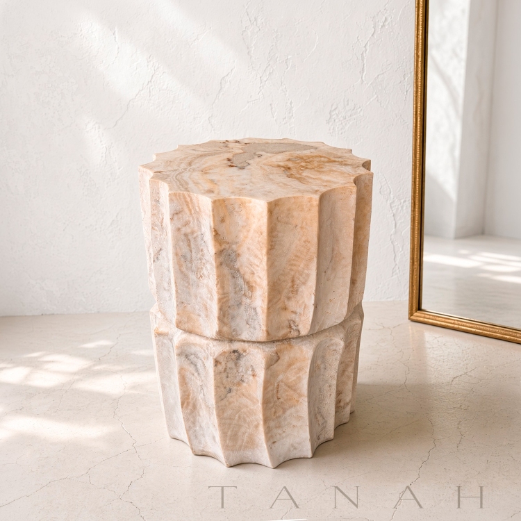 Natural Onyx Stool MILOS