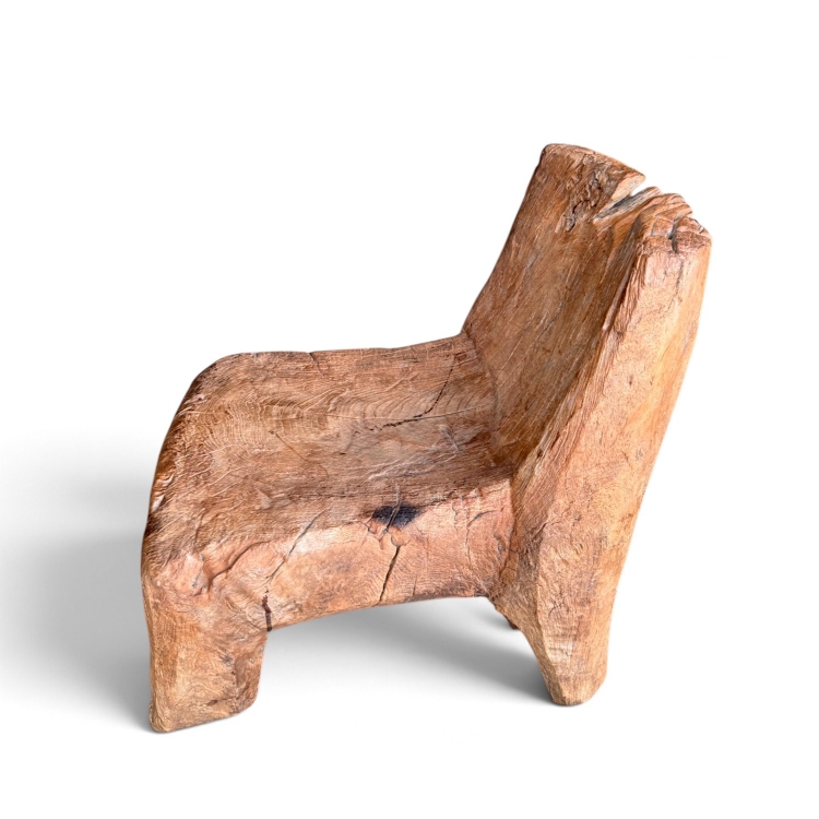 Rustic Teak Wood Seat FIRENZE