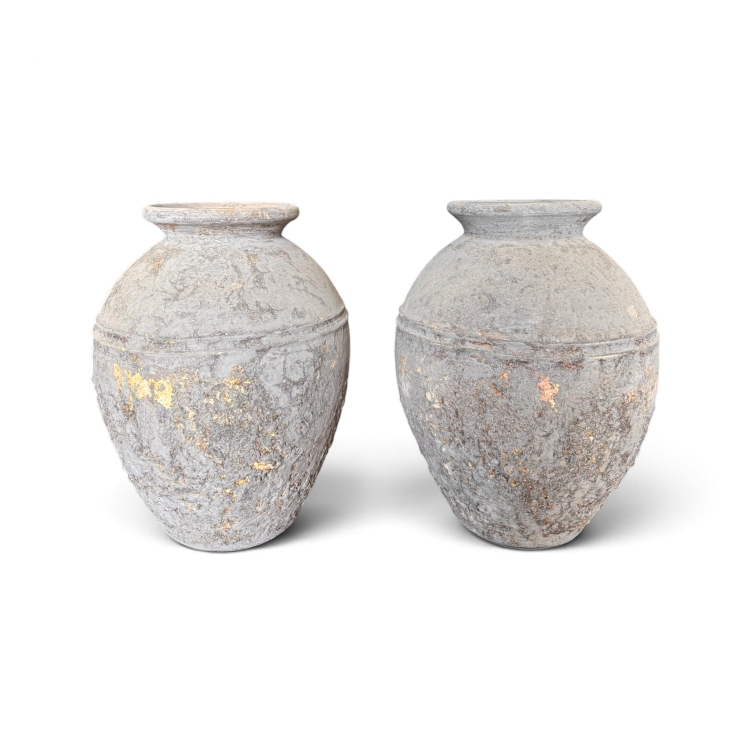 Conjunto de Jarrones de Terracota GIZA