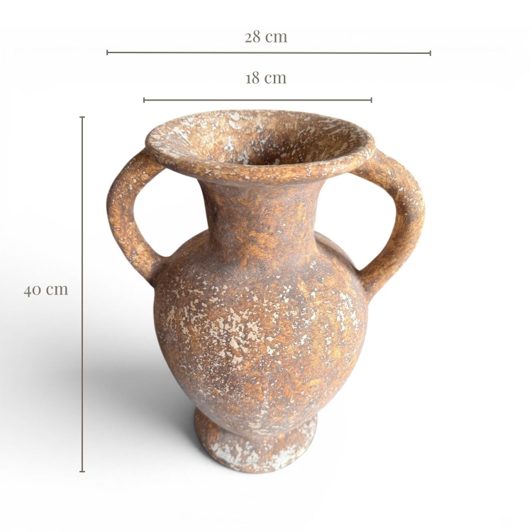 Small Terracotta Amphora VITTORIA