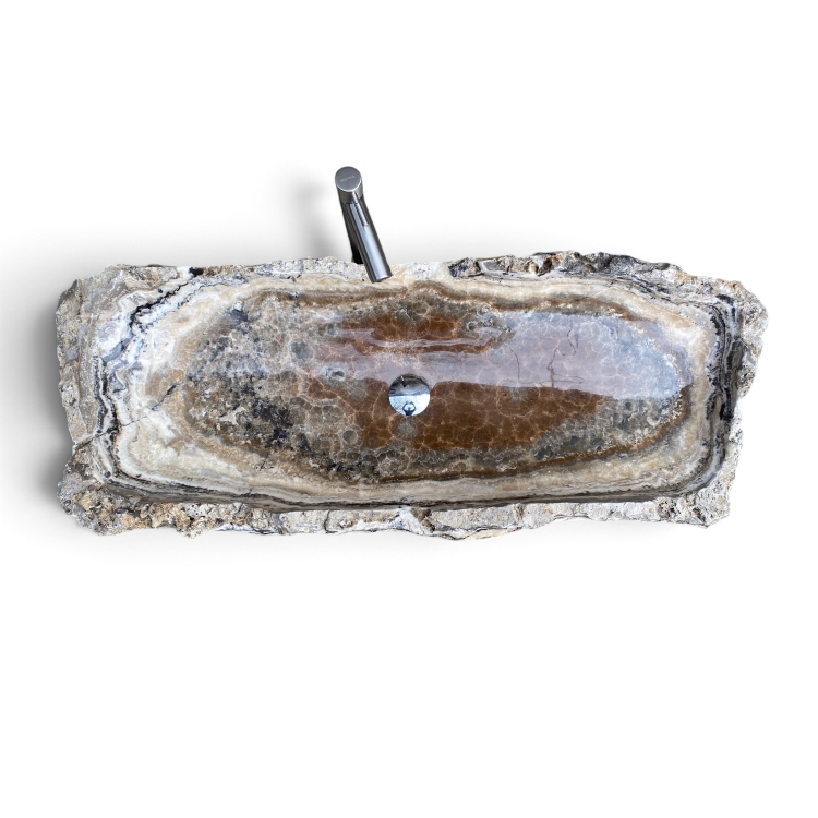 Exclusive Veined Onyx Sink PRAGA