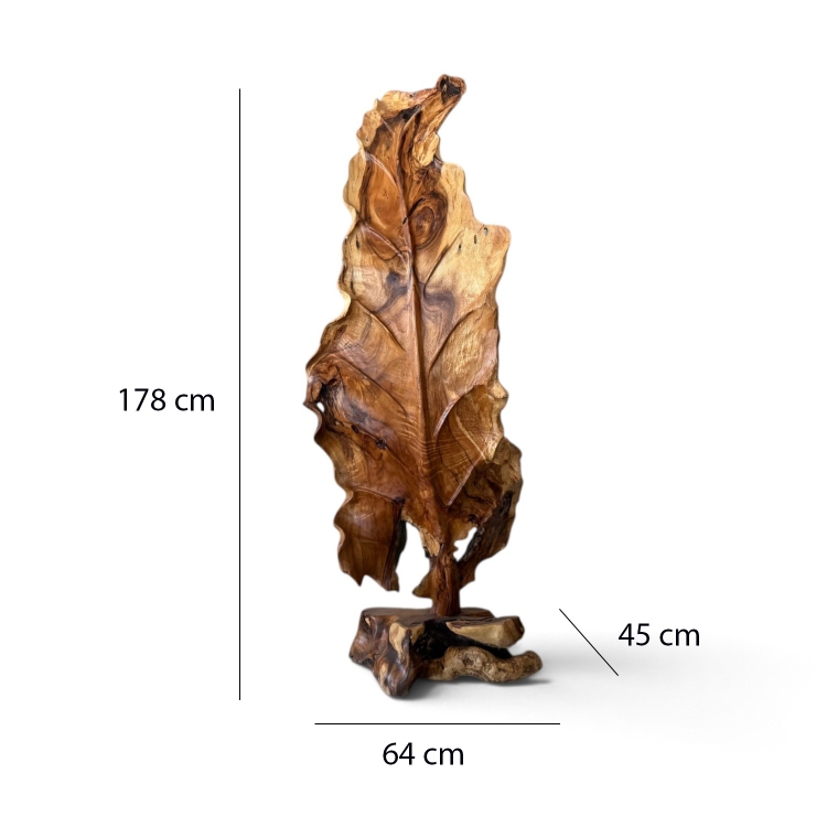 Escultura de Madera Natural DUNIA