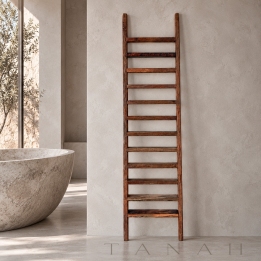Escalera Decorativa de Madera de Teca BALI