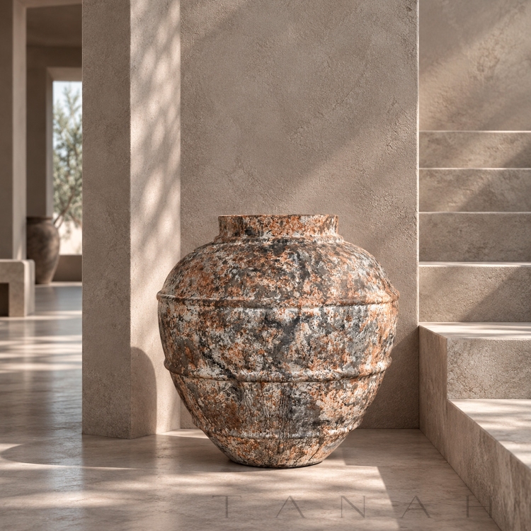 Vasija con Patina Envejecida GRECIA