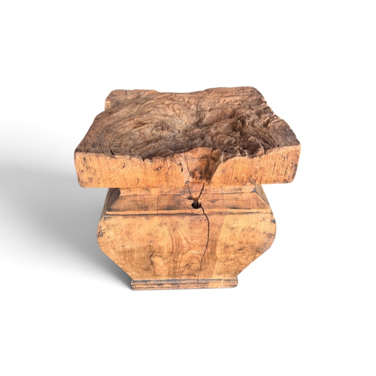 Handcrafted Teak Pedestal BELLAGIO