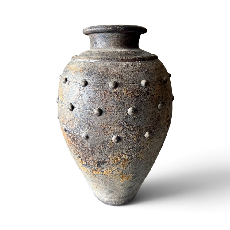 Rustic-Style Vase LEFKADA