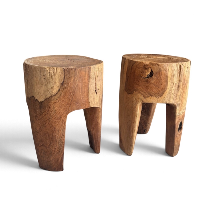 Conjunto de Mesas de Teca TAMARIT