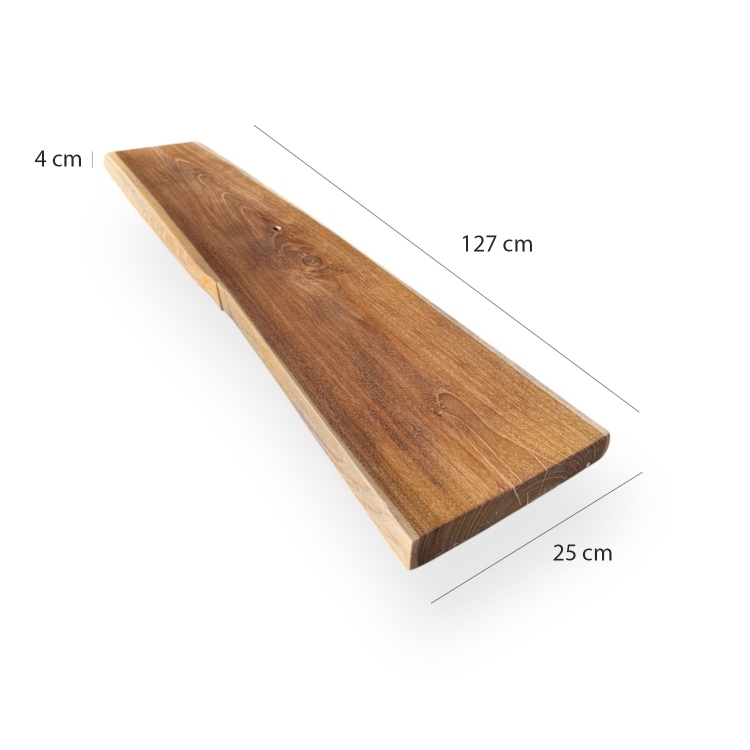 Repisa de Pared de Teca NICOLE