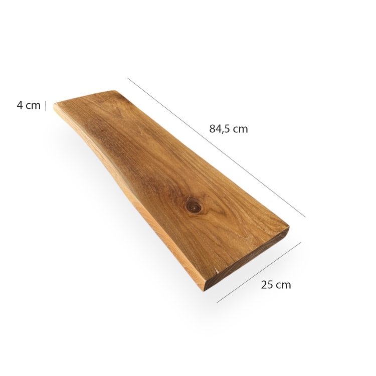 Estanteria de Teca para Pared SIMONE