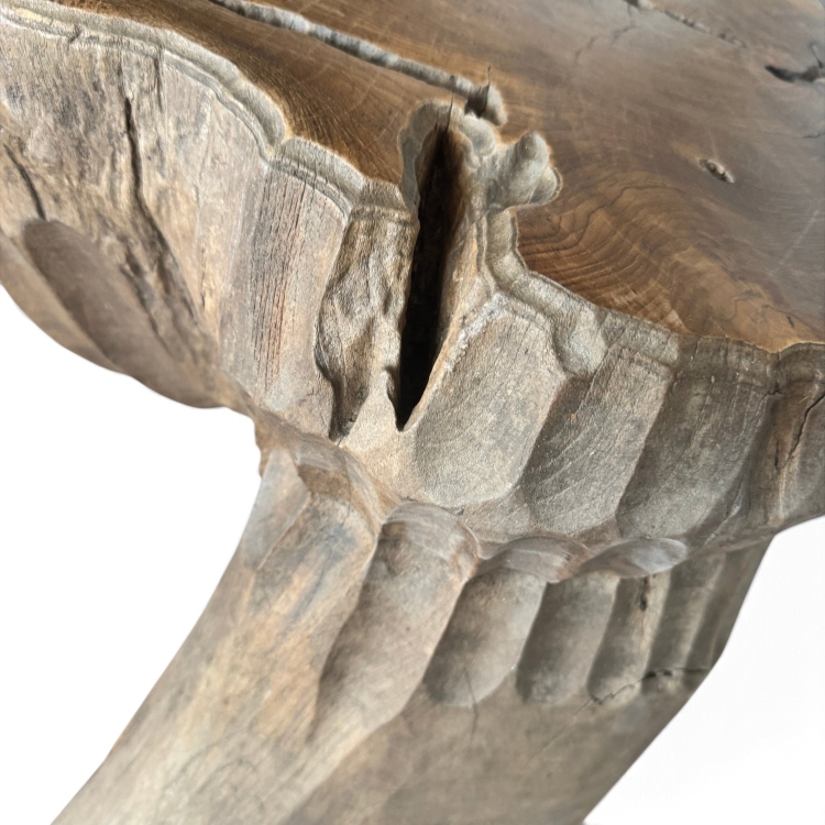 Teak Table Texture Detail PARIS