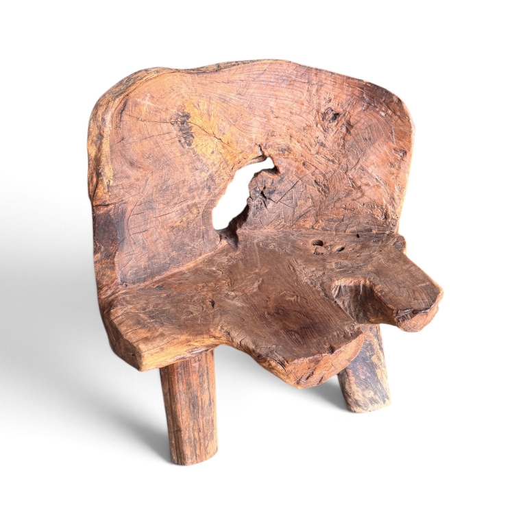 Silla Artesanal de Madera Maciza MODICA