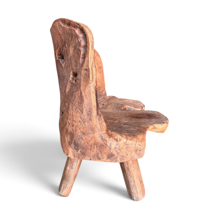 Silla de Madera con Formas Organicas MODICA