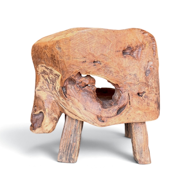 Silla Decorativa de Madera Natural MODICA