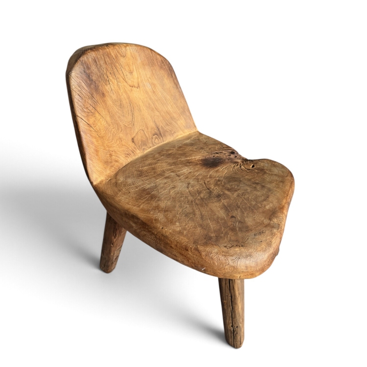 Silla Antigua de Madera MOUGINS