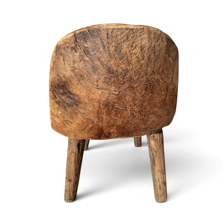 Antique Chair with Asymmetric Shape MOUGINS