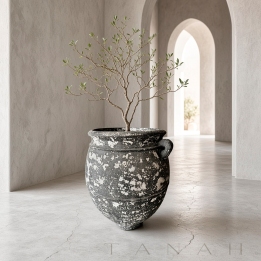 Black GRC Vase SINTRA