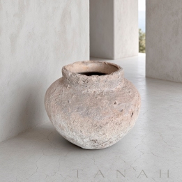 Jarron Ancho de Terracota MONTECARLO