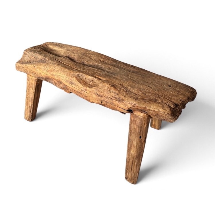 Handmade Wood Bench Levanzo