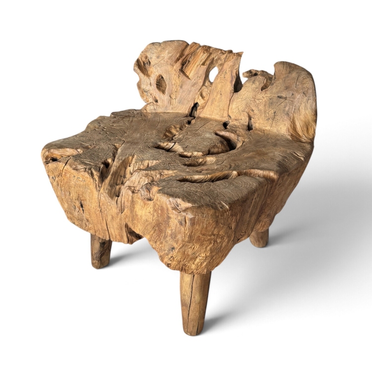 Silla artesanal de madera NARBONA