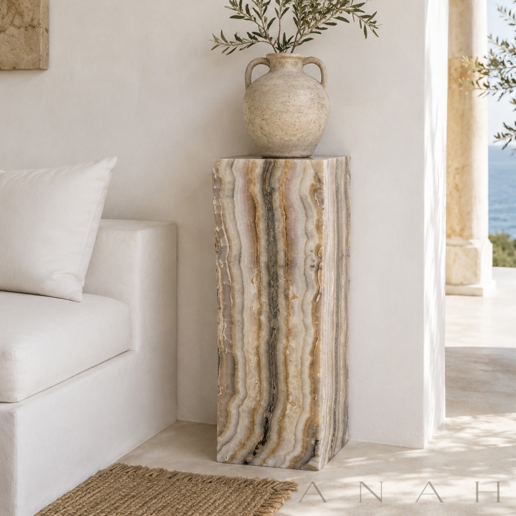 Pedestal de Piedra Natural ELBA