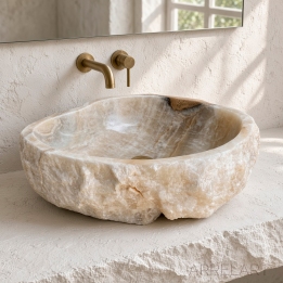 Lavabo Esculpido en Onix ANNESY