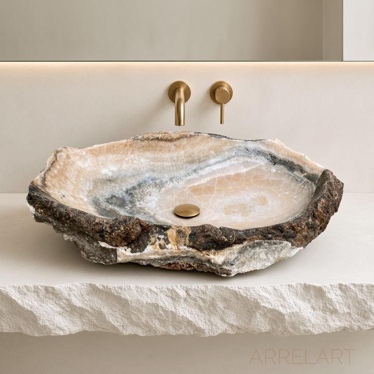 Lavabo Exotico de Piedra GIOIA