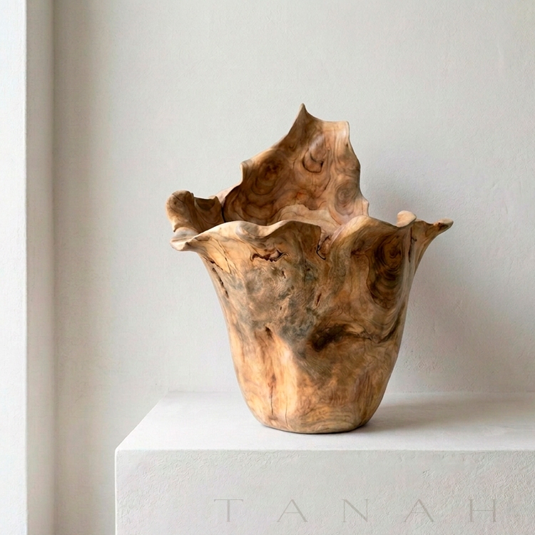 Natural Teak Vessel EIGER