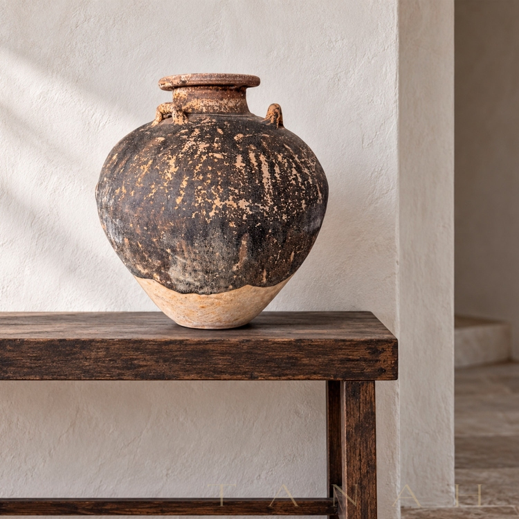 Jarra Antigua de Ceramica SUKHOTHA