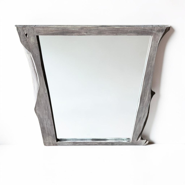 Rectangular Wooden Mirror NUAGE