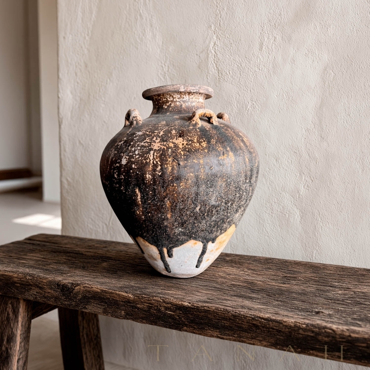 Asian Ceramic Vase MAUNA LOA - Tanah