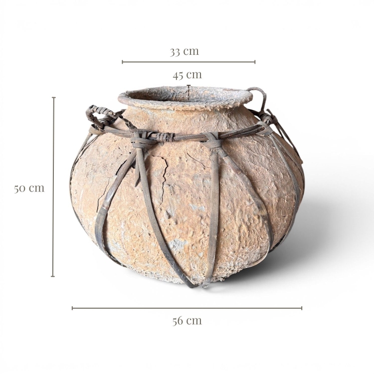 Handcrafted Terracotta Vessel CASPIO