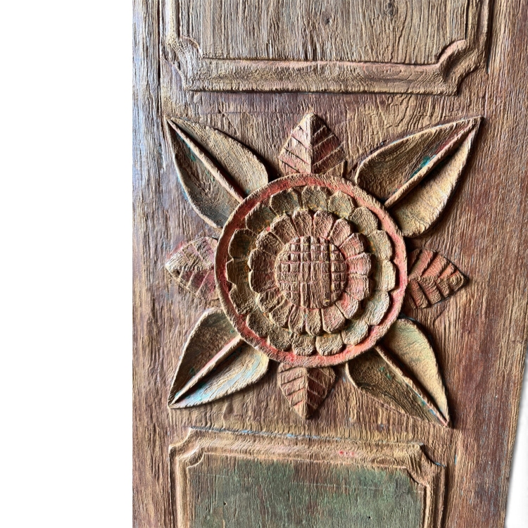 Panel Escultorico de Teca VARENNA