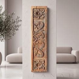Reclaimed Teak Wood Panel VARENNA